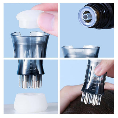 Applicateur Huile Cheveux - HairFlow™ - Bleu